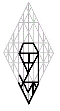 sigil of the name Canaanite as it appears on the Crown Diamond diagram